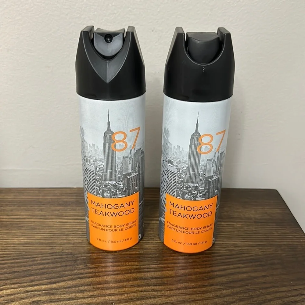 NEW Bundle of 2 Aeropostale Mahogany Teakwood Fragrance Body Spray